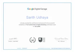 digital marketing certificate