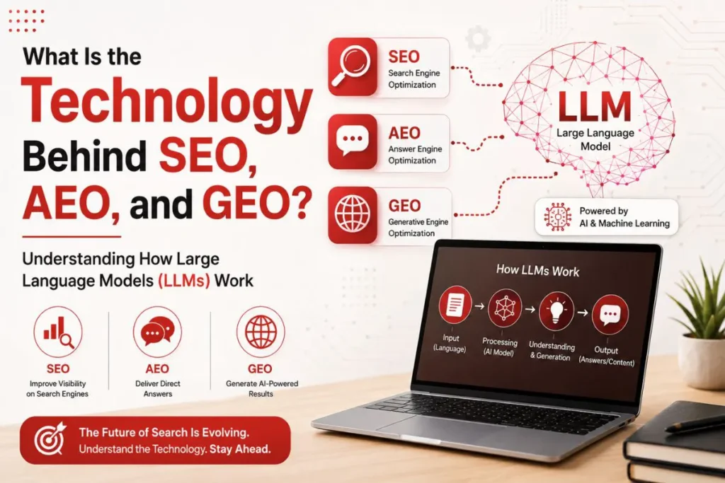What Is the Technology Behind SEO, AEO, and GEO