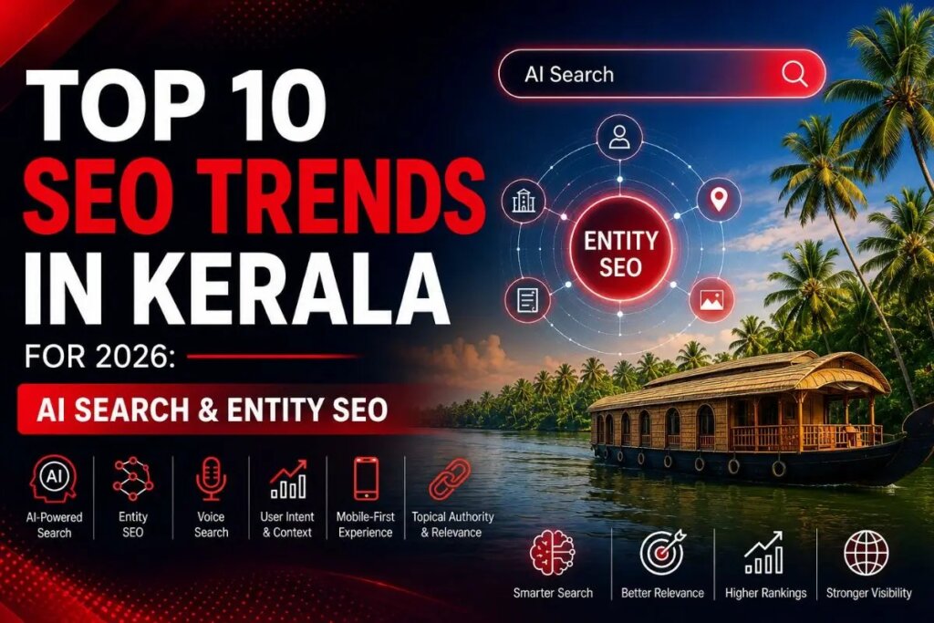 Top 10 SEO Trends in Kerala for 2026: AI Search & Entity SEO